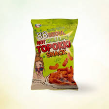 [Surasang] 88Seoul Topokki Snack Hot&Chili Lime 16x130g