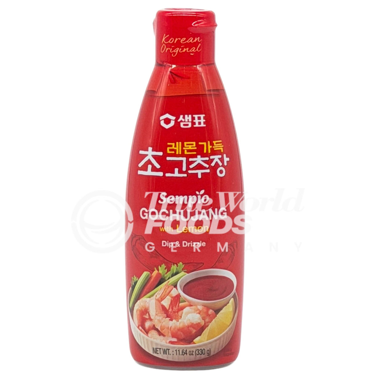 [Sempio] Vinegared Hot Pepper Paste in Tube 12x330g