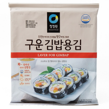 [Chung Jung One] Roasted Nori For Kimbap & Sushi 40x20sheets