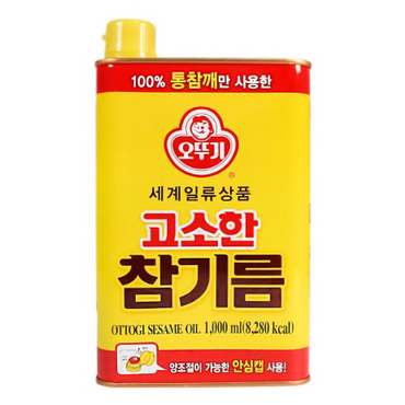 [Ottogi] Sesame Oil in Can 12x450ml