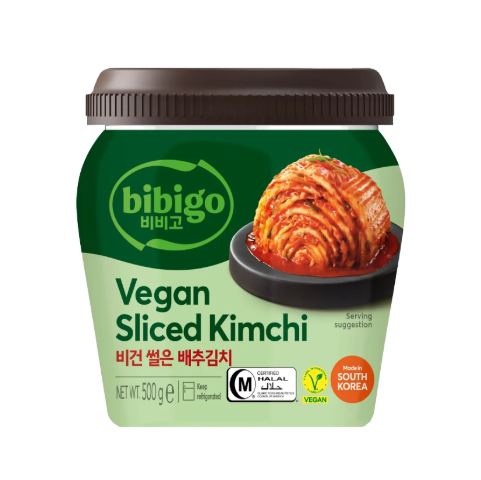 [Bibigo] Sliced Kimchi Jar Type 6x500g