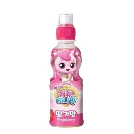 [Woongjin] Kids' Drink Teenieping Strawberry 24x200ml