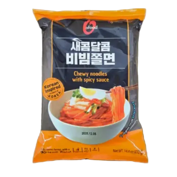 [O'Food] Chewy noodles with spicy sauce 10x410g
