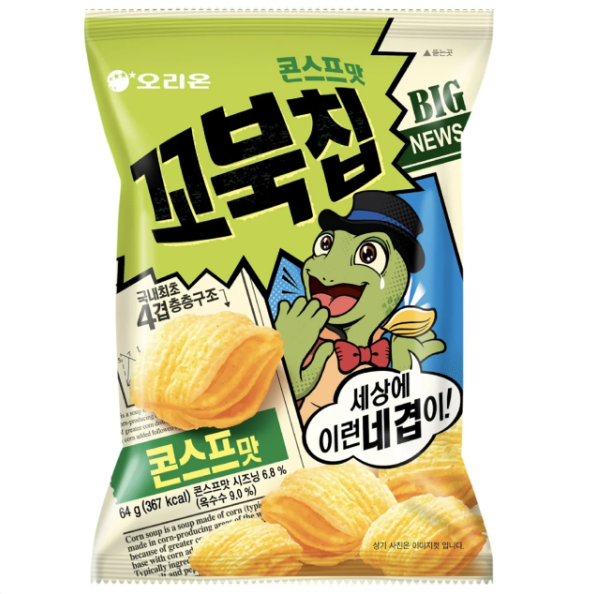 [Orion] Kkobukchip Corn Soup 12x80g