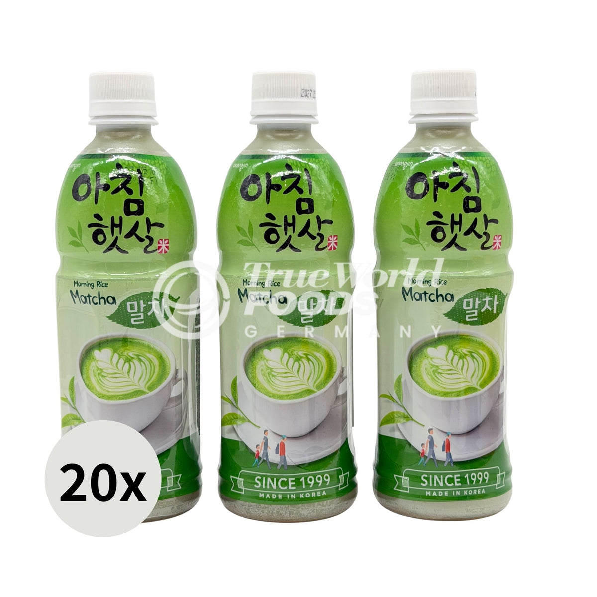 Morning Rice Matcha Pet 20x500ml