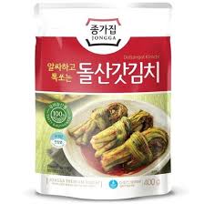 [Jongga] Dolsan Gat Kimchi 10x500g