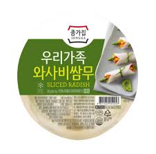 [Chung Jung One] Sliced Wasabi Wrapping Radish 18x340g