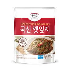 [Jongga] Seasoned Perilla leaves 10x200g