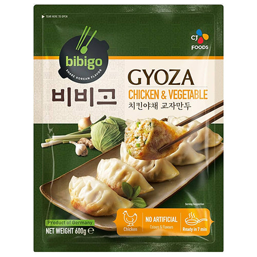 [Bibigo] Frozen Chicken & Vegetable Gyoza Dumpling 12x600g