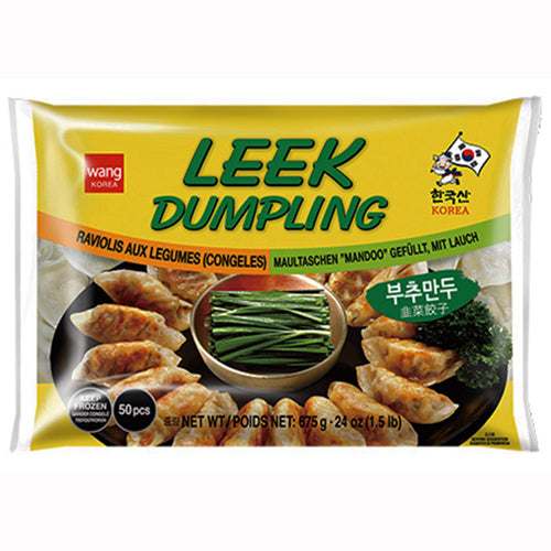 [Wang] Vegetable Dumpling Leek 12x675g