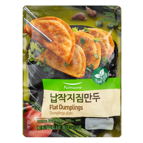 [Pulmuone] Vegetable Flat Dumpling 12x700g