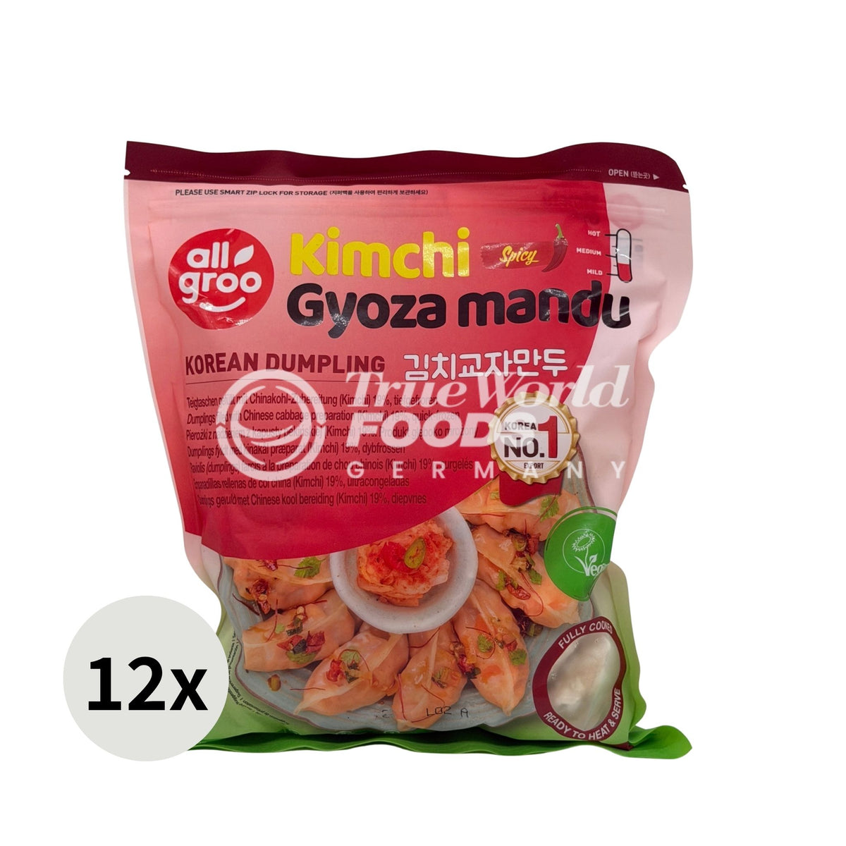 Kimchi Gyoza Mandu 12x540g