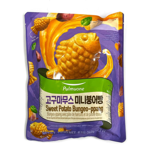[Pulmuone] Sweet Potato Mini Bungeoppang 16x360g