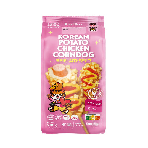 [Eastco] Korean Chicken Corndogs with Potato 18x200g