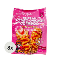 Korean Chicken Corndogs with Potato 8x240g