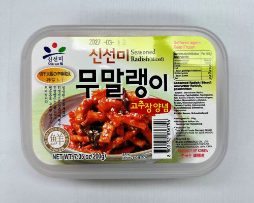 [ShinSunMi] Seasoned Radish (Mumalangi Muchim) 16x200g