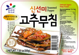 [ShinSunMi] Seasoned Chili Peppers 16x200g