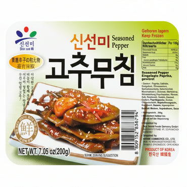[ShinSunMi] Seasoned Chili Peppers 16x200g