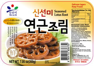 [ShinSunMi] Seasoned Lotus Root In Pl.Case 16x200g
