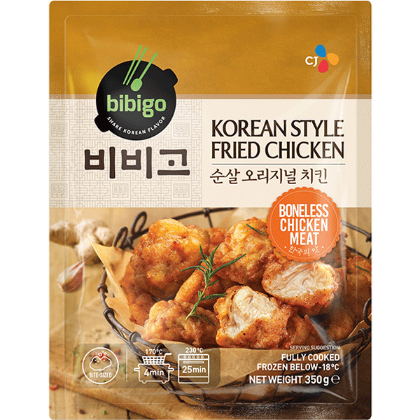 [Bibigo] Korean Style Fried Chicken 10x350g