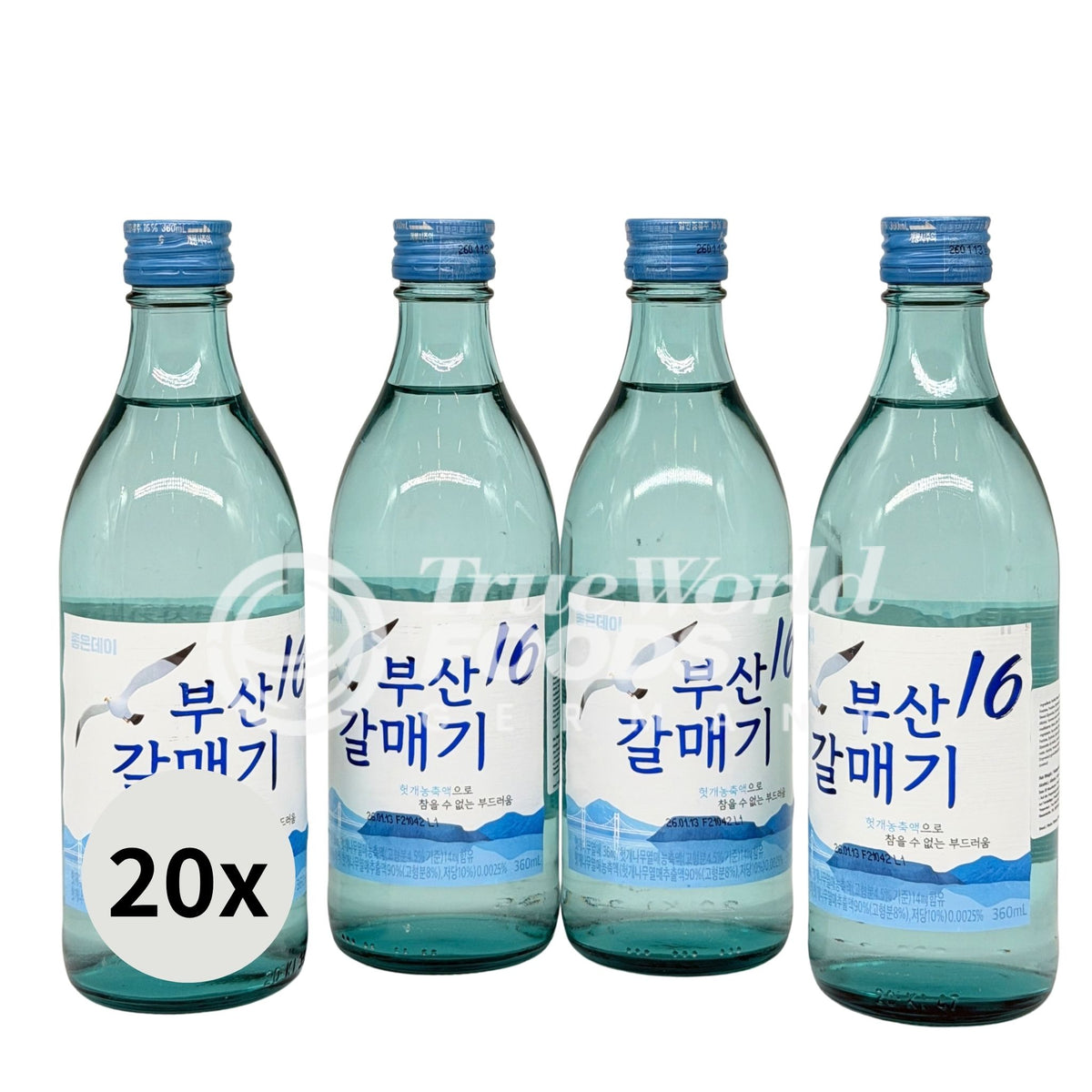 Busan Galmegi Soju 16.0% alc. 20x360ml