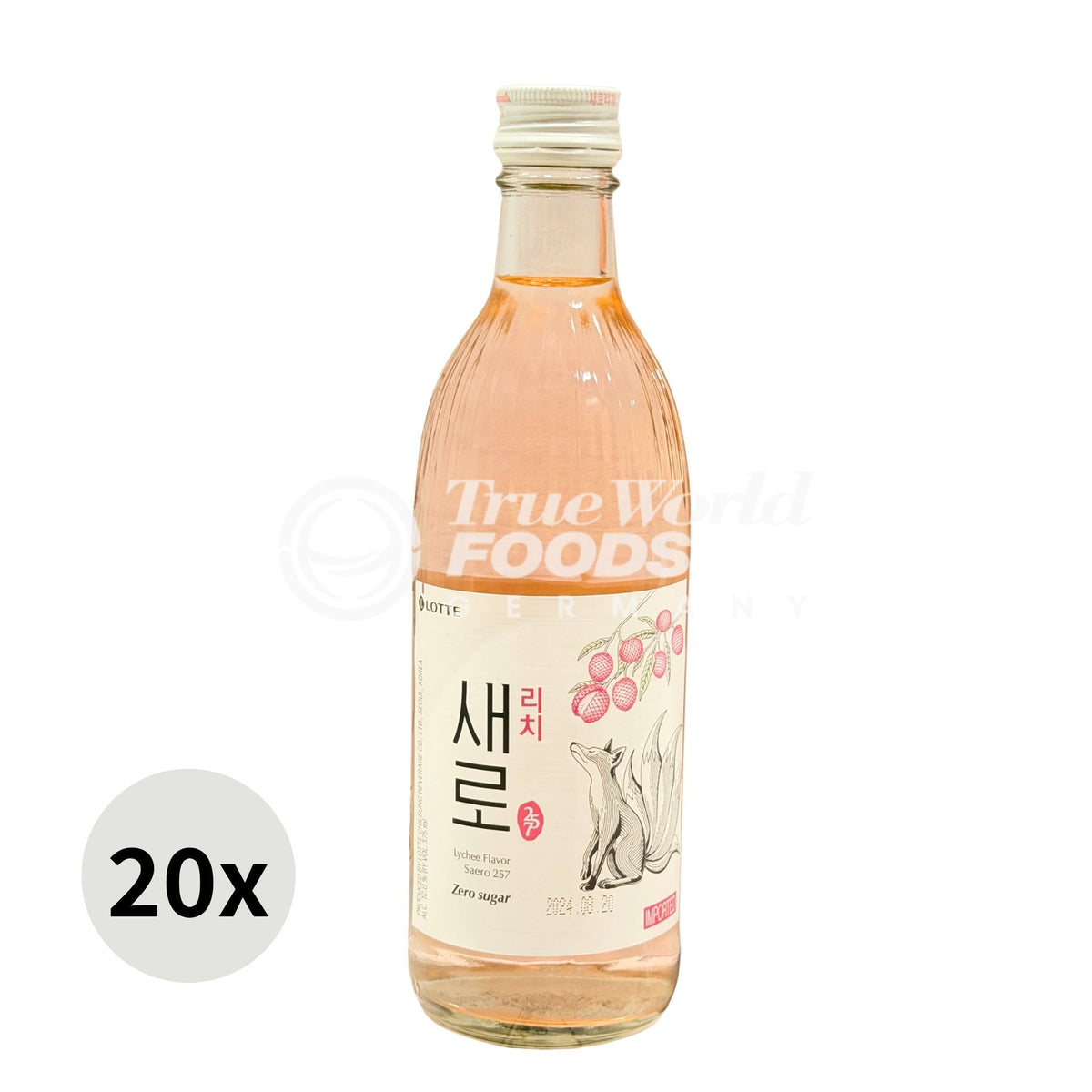 Chum Churum Soju Saero Lychee 12.0% alc. 20x375ml