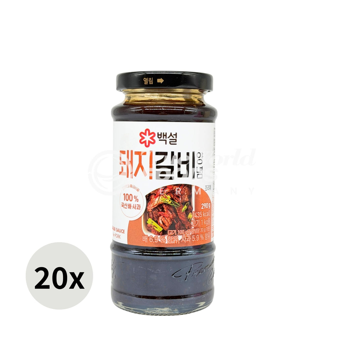 Korean BBQ Marinade For Grilled Pork 20x290g