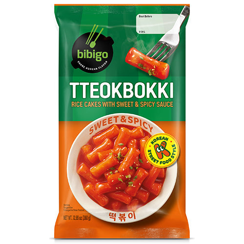 [Bibigo] Tteokbokki Pouch Sweet&Spicy 12x360g