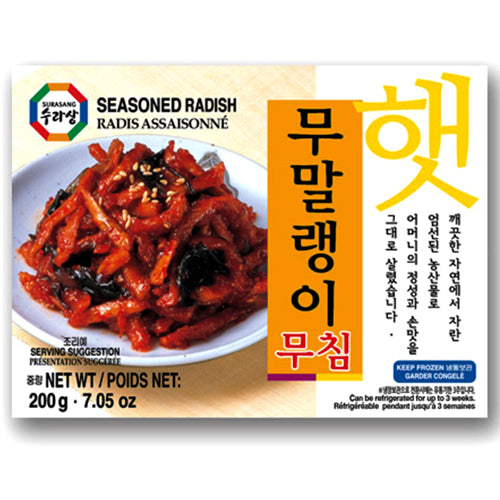 [Surasang] Frozen Seasoned Radish 20x200g