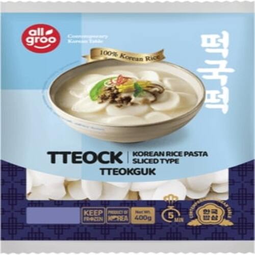 [Allgroo] Rice Cake Round Tteokkuk 20x400g