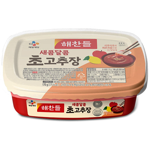 [Hechandul] Vinegared Red Pepper Paste For Dipping 32x170g