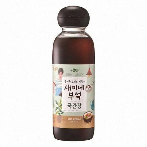 [Sempio] Semie's Kitchen, Naturally Brewed Soy Sauce For Soup 12x830ml