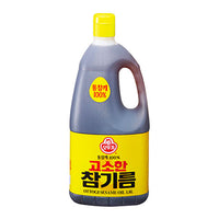 [Ottogi] ごま油 缶入り 6本×1.8L