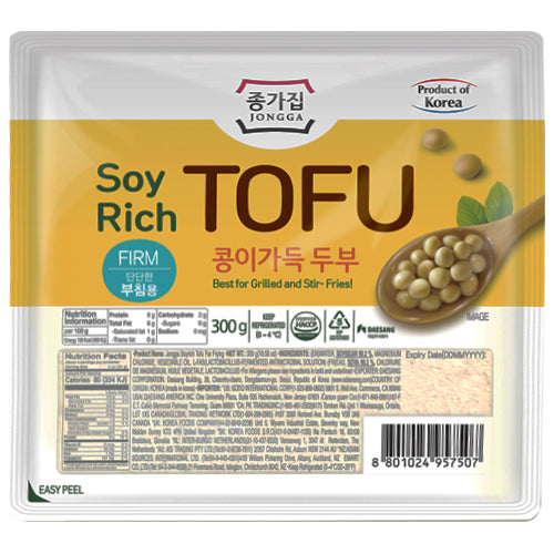[Jongga] Tofu for Frying 12x300g