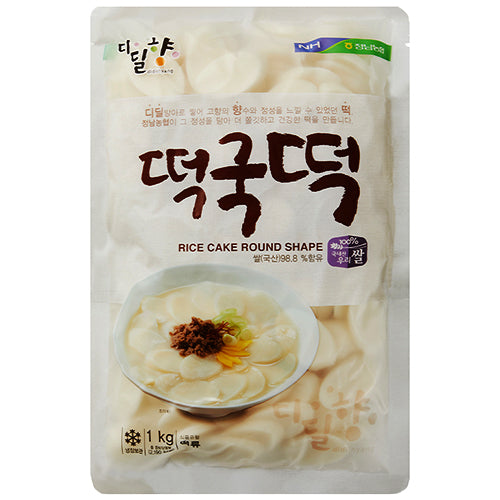 [NH] Rice Cake Round Tteokkuk 12x1kg