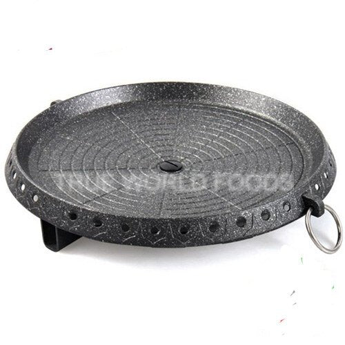[Hanaro] Round Grill & Hot Pot Pan 320mm