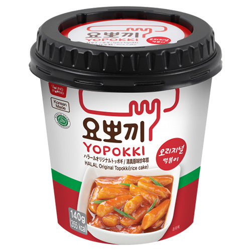 [Yeongpoong] Rice Cake Cup, Yopokki Original flavor 30x140g