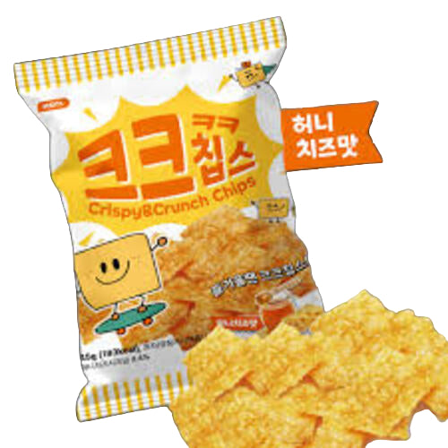 [Motti] Crispy&Crunch Chips Honey&Cheese Flavor 20x45g