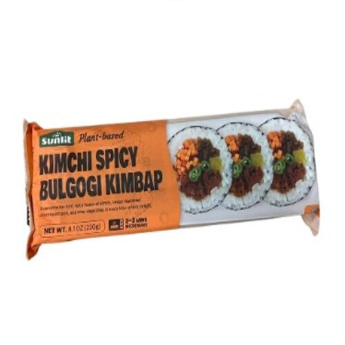 [Gimbap] Kimchi & Plant-Based Spicy Bulgogi Kimbap 24x230g