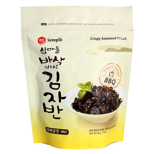 [Sempio] Crispy Seaweed Snack, BBQ 12x50g