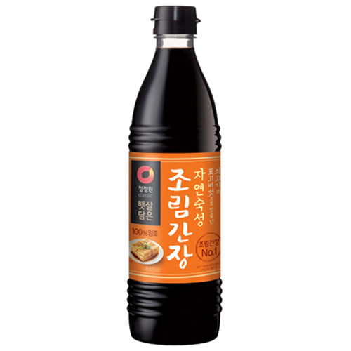 [Chung Jung One] Soy Sauce For Boiled Food 12x840ml