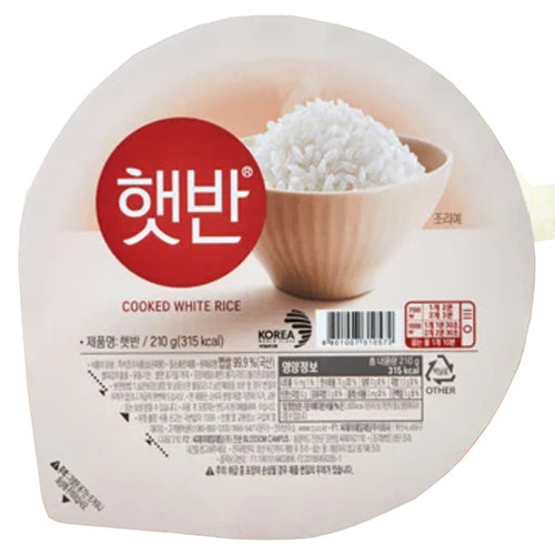 [CJ] Microwavable Cooked Rice 12x(3x210g)