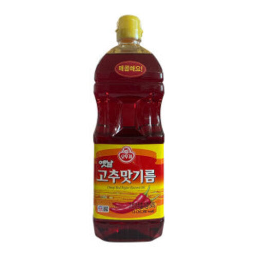 [Ottogi] Red Pepper Seed Oil in Can 12x1.5L