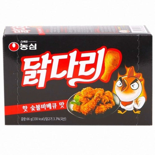 [Nongshim] Dakdari Fried Chicken Snack BBQ 20x66g