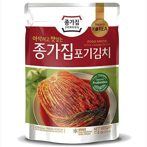 [Jongga] Whole Napa cabbage Kimchi 10x500g