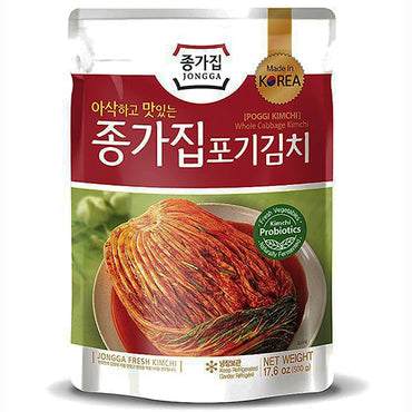 [Jongga] Whole Napa cabbage Kimchi 10x500g