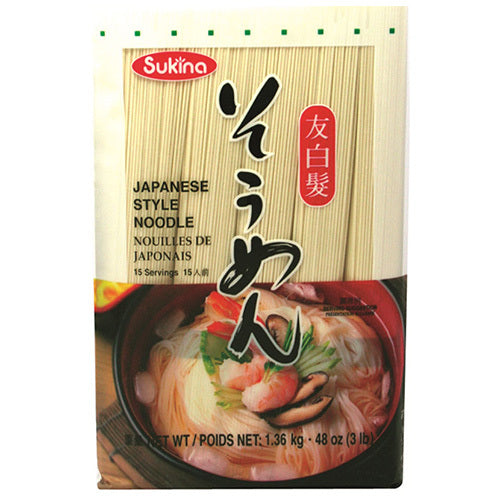 [Sukina] Orienntal Style Noodle
(Tomoshiraga somen) 12x1,36kg