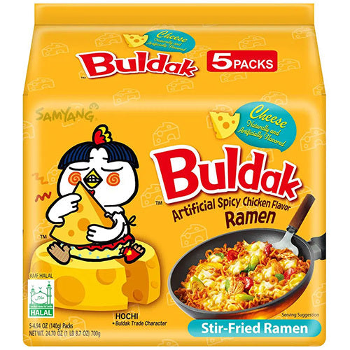 [Samyang] Hot Chicken Ramyun Cheese(M) 40x140g