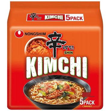 [Nongshim] Instantnudeln Kimchi Ramyun family Pack 8x5x120g