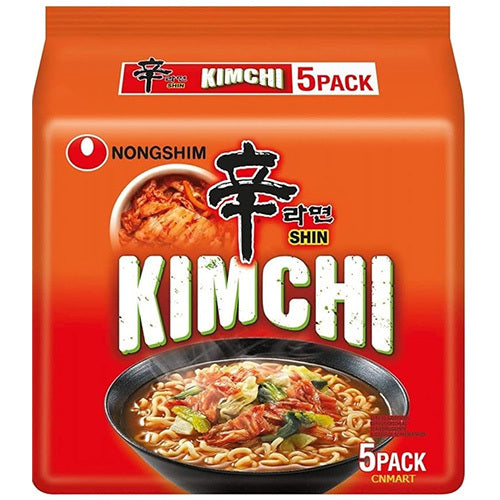 [Nongshim] Instantnudeln Kimchi Ramyun family Pack 8x5x120g